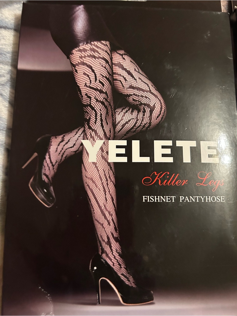 NIB Yelete fishnet pantyhose OS lot of 2